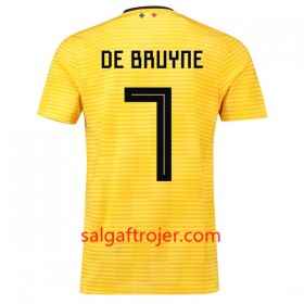 Belgien Fodboldtrøjer De Bruyne 7 Udebanesæt VM 2018